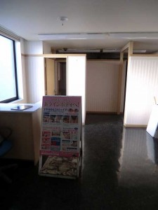 玄関入口です。