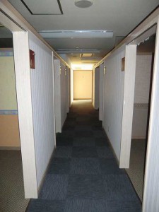 完全個室の施術室