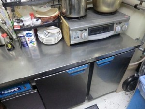 厨房機器コールドテーブル
