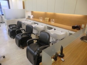 シャンプー台